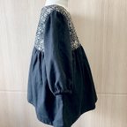 作品ふんわりワンピース　ブラック【size80】