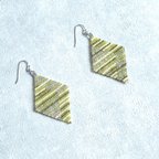 作品◻︎受注製作◻︎【Nina】pierce/earring-yellow green-