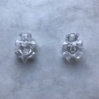 作品USA clear bear beads