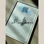 作品命名書　【データ販売】　お七夜