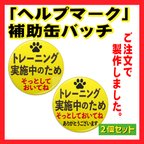 作品「トレーニング実施中のため、そっとしておいてね」　缶バッチ！