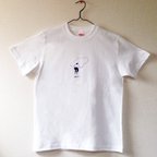 作品【受注販売】「跳ぶ人」Tシャツ