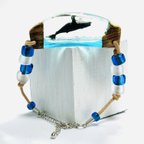 作品whale bracelet 【ザトウクジラ】　　ウッドレジン