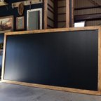 作品特大サイズの黒板 220cm*120cm サイズオーダー品