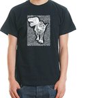 作品学べる恐竜Tシャツ　着ながらティラノサウルスの事が学べちゃう☆【要注意】みんなが集まってきちゃうかも