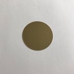 作品真鍮コイン型　厚みt0.5×外径Φ30（mm表記）5枚セット