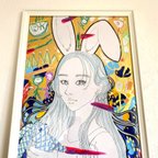 作品【原画】インテリアアート　コラボアート