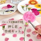 作品【レッスン動画付き】押し花作成キット (送料無料)