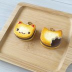 作品チョコサンドクッキーねこのチャーム