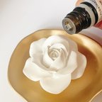 作品薔薇の花のアロマストーン