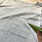 作品「紙」飛行機　Ｔシャツ