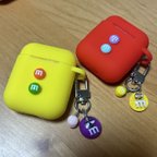 作品【送料込み】Airpodsケース m&m mチョコ エアーポッズ  カバー