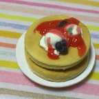 作品ミニチュア ＊ ベリーのパンケーキ