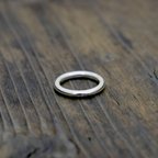 作品3mm Round circle / Silver ring #10/ シルバーリング　10号　シンプル