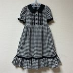 作品受注販売❗️ギンガムチェックの子供服ワンピース