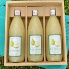 作品濃厚🍐ラ・フランス100％ジュース【1000ml3本セット】【お歳暮】