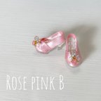 作品1/6ドールシューズ　【Rose pink B】