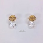 作品chiicha MINI SHELL貝殻×シズクピアス 2WAY