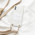 作品ショルダー付き flowerperl iphoneケース スマホケース 全機種対応 Android Galaxy Xperia スマホショルダー ストラップ 韓国風 iPhone13 iPhone14