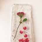 作品[一点物]押し花ケース/iPhone6/iPhone6s