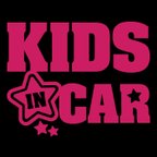 作品KIDS IN CAR(キッズインカー) セーフティーサインマーキングフィルムステッカー (ロゴ＆星：ローズピンク)