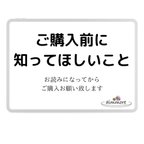 作品ご購入にあたっての注意事項