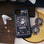 作品架空の洋書 "誕生石の図鑑" 〜MOON STONE〜 iPhoneグリップケース