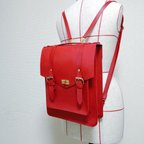 作品【受注製作（製作期間約2ヶ月）】姫路レザー 3way サッチェルバッグ「vertisack」