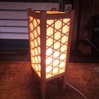 作品純和風作り行灯『高さ1尺8寸(545ｍｍ)』　木製照明