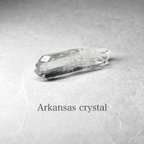 作品Arkansas crystal：DT・quartz in quartz・window / アーカンソー産水晶 27：DT・貫入水晶・ウィンドウ