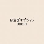 作品お急ぎオプション300円