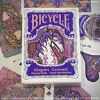 作品Bicycle Elegant Carousel Playing Cards 【Royal Blue Edition (青)】