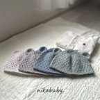 作品〖 kuma baby hat 〗 ꕤ Blue