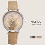 作品NAFISA オリジナル新作 正規品 ファッション腕時計