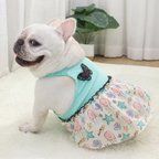 作品犬服　夏服入荷　チュール　ワンピース　スカート　フレンチブルドッグ　トイプードル