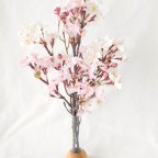 作品お家でお花見🌸 桜のシンプルブーケ 北欧風花器付きセット 　★ラッピング無料★