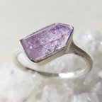 作品鉱物の表情 amethyst＊925 ring