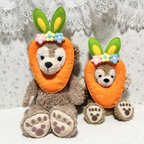 作品犬用❤︎顔出しシリーズ❤︎イースター❤︎にんじんうさぎ🥕🐰