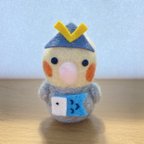 作品オカメインコ　五月人形　ぬいぐるみ