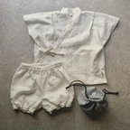 作品【linen series】nenasanaの甚平