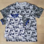 作品親子お揃いTシャツ〜フレンチブル柄〜