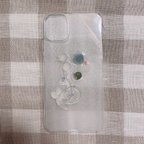 作品白紫陽花のiPhoneケース 