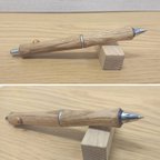 作品木軸ボールペン　DR-オーク  T-2　ボールペン　（茶色系）　限定販売　木製　Dr.Grip　ドクターグリップ　カスタムペン　オリジナル