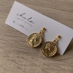 作品"chula" coin pierce / earring