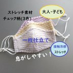 作品ストレッチ素材 接触冷感マスク【大人用・子ども用】