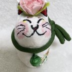 作品ねことお花