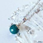 作品『5月の誕生石』ジェイド 翡翠  ネックレス ペンダント "May Birthstone" Jade Necklace Pendant 玉石项链吊坠 天然石項鍊   