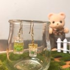 作品梅酒（1年もの）フックピアス