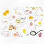 作品【DL販売】イラスト 目玉焼き