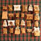 作品【送料無料】2 木製 Christmas アドベントカレンダー  アドベントカレンダータグ Adventcalendar 